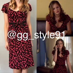 Cherry dress ASO Gossip Girl